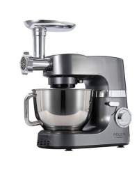Adler Planetary Food Processor AD 4221 1200 W, Bowl capacity 7 L, Number of speeds 6, Meat mincer, Steel