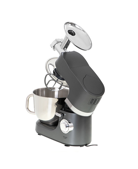 Adler Planetary Food Processor AD 4221 1200 W, Bowl capacity 7 L, Number of speeds 6, Meat mincer, Steel