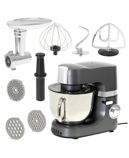 Adler Planetary Food Processor AD 4221 1200 W, Bowl capacity 7 L, Number of speeds 6, Meat mincer, Steel