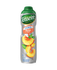 Sirupas TEISSEIRE, persikų skonio, be cukraus, 0,6l