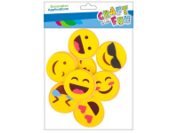 Lipdukai iš putų CRAFT WITH FUN Jaustukai, 8 vnt.
