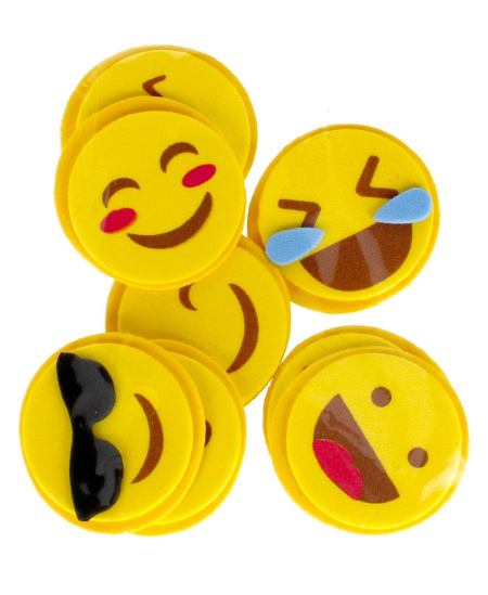 Lipdukai iš putų CRAFT WITH FUN Jaustukai, 8 vnt.