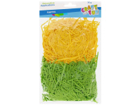 Rafija CRAFT WITH FUN, geltona ir žalia, 30 g