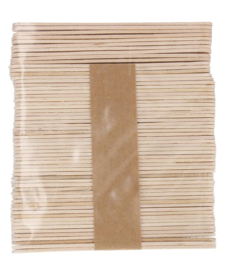 Mediniai pagaliukai CRAFT WITH FUN, natūralūs, 2 mm, 60 vnt.