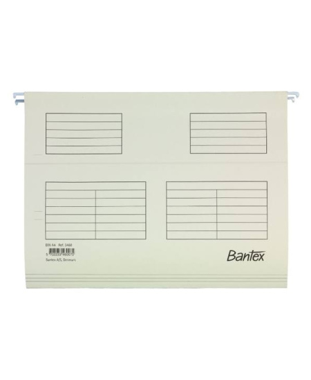 Kartotekinis vokas BANTEX Flex, A4, baltas