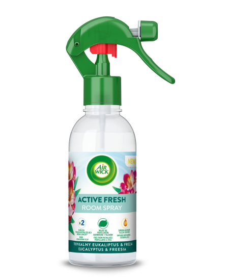 AIR WICK AIR SPRAY EUCALYPTUS & FREESIA purškiamas oro gaiviklis, 237ml