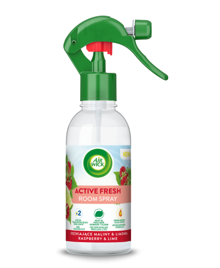 AIR WICK AIR SPRAY RASPBERRIES & LIME purškiamas oro gaiviklis, 237ml