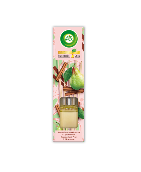 AIR WICK PEAR & CINNAMON namų kvapas su lazdelėmis, 40ml
