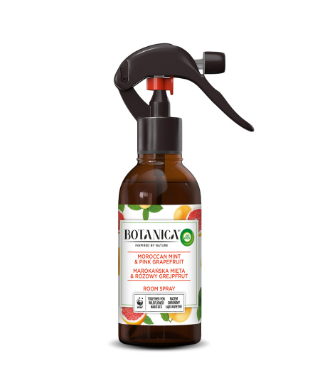 BOTANICA MOROCCAN MINT & PINK GRAPEFRUIT purškiamas oro gaiviklis, 236ml