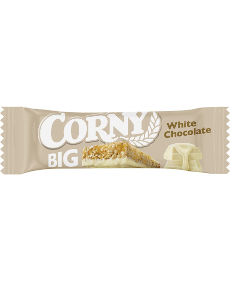 CORNY BIG javainis su baltuoju šokoladu, 40g