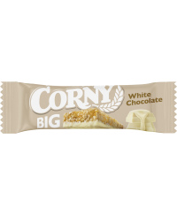 CORNY BIG javainis su baltuoju šokoladu, 40g