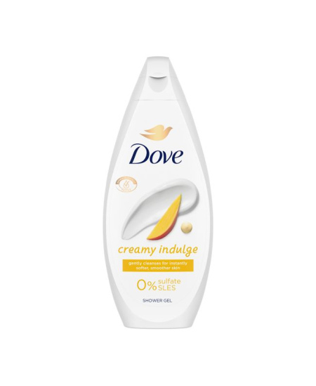 DOVE CREAMY INDULGING dušo želė, 450ml