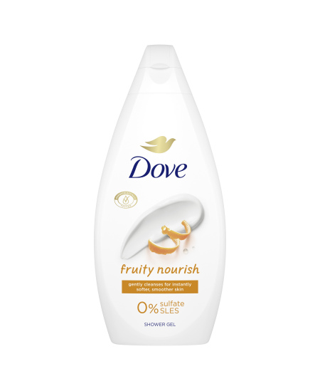 DOVE FRUITY NOURISH  dušo želė 450ml