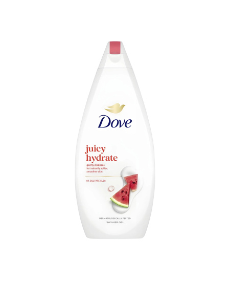 DOVE JUICY HYDRATE dušo želė , 720ml