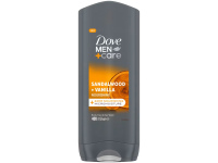 DOVE MEN SANDALWOOD&VANILLA dušo gelis, 400ml