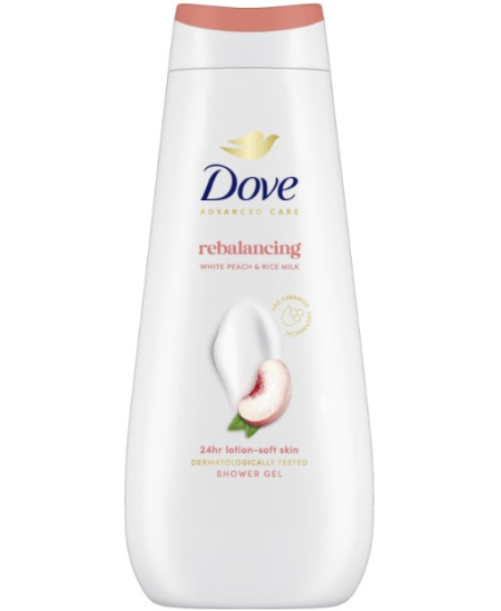 DOVE REBALANCING dušo želė, 400ml