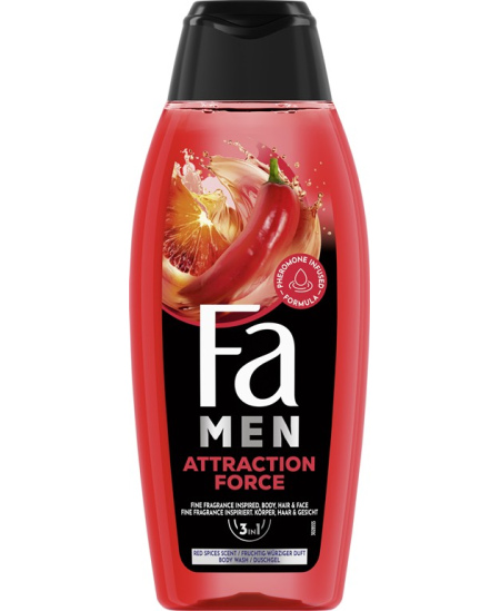 Dušo gelis "FA MEN Attraction Force" 400ml