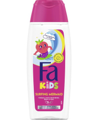 FA KIDS Surfing Mermaid dušo gelis/ šampūnas, 250ml