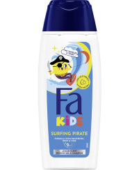 FA KIDS Surfing Pirate dušo gelis/ šampūnas, 250ml