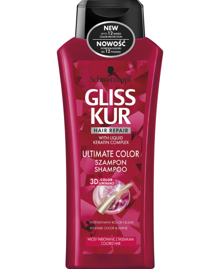 GLISS ULTIMATE COLOR šampūnas, 400ml