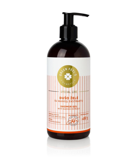 GREEN FEEL'S dušo želė su mango ekstraktu, 400ml