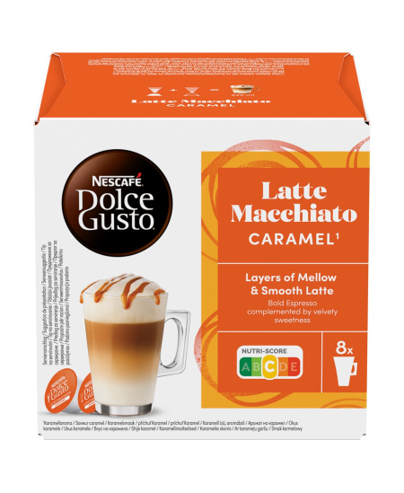 NESCAFE Dolce Gusto Latte Macchia Carame 145,6g