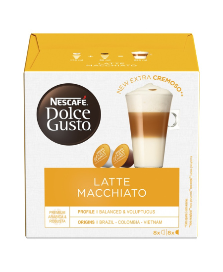 NESCAFE Dolce Gusto kava Latte Macchiato 183,2g