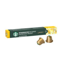 NESTLE STARBUCKS NESPRESSO Blonde Espresso roast kava 10 kapsulių