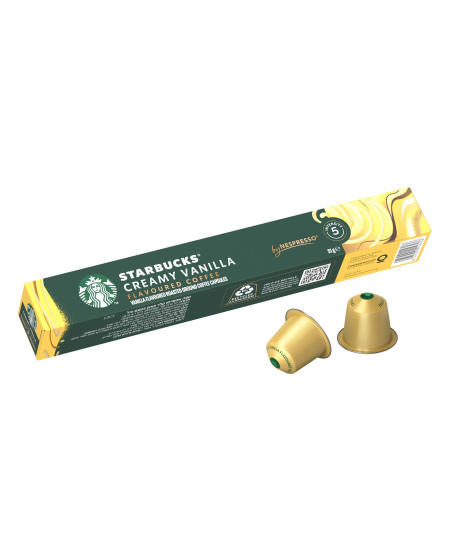 NESTLE STARBUCKS NESPRESSO Creamy Vanilla kava 10 kapsulių