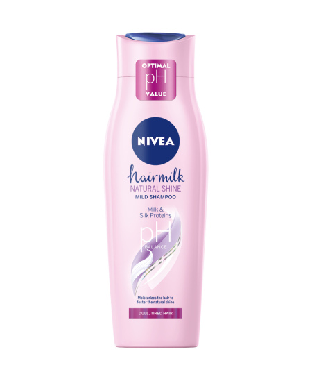 NIVEA HAIRMILK šamp.pl. NATURAL SHINE250ml
