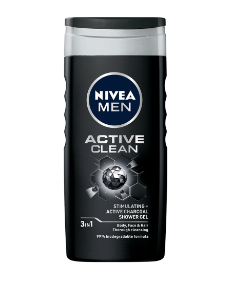 NIVEA MEN ACTIVE CLEAN Duš.žel.vyr.250ml