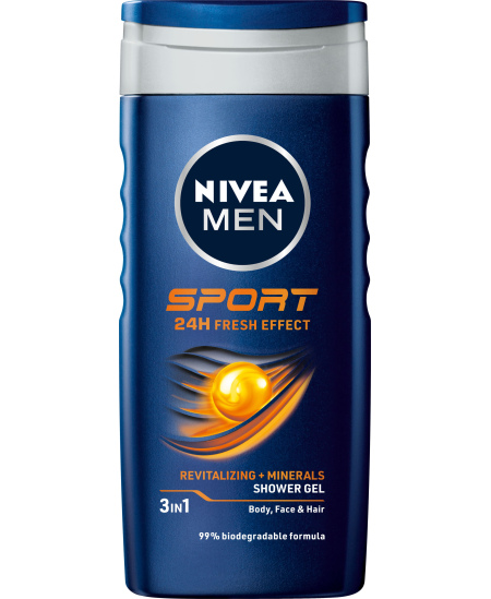 NIVEA MEN SPORT Dušo želė vyr.250ml