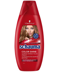 SCHAUMA COLOR GLANZ šamp. dažyt. pl., 400ml Akc.