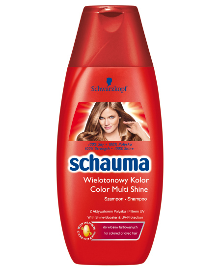 SCHAUMA COLOR GLANZ šampūnas dažytiems plaukams250ml