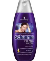 SCHAUMA FOR MEN šampūnas vyrams su apyniais, 250ml