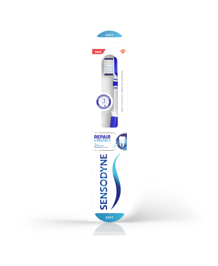 SENSODYNE dantų šepetėlis Repair&Protect Soft, 1vnt