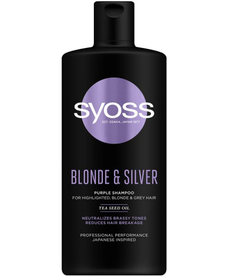 SYOSS Blonde & Silver šampūnas 440ml