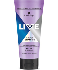 Schwarzkopf LIVE šampūnas Silver 200ml