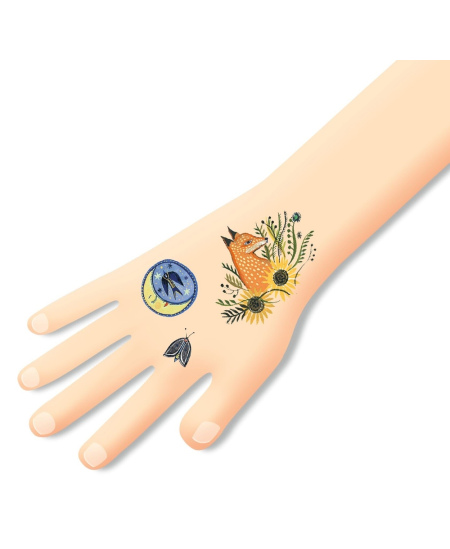 Kūno tatuiruočių rinkinys DJECO Naktiniai atspindžiai (3+)