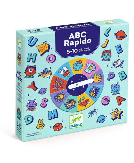 Stalo žaidimas DJECO ABC Rapido (5+)