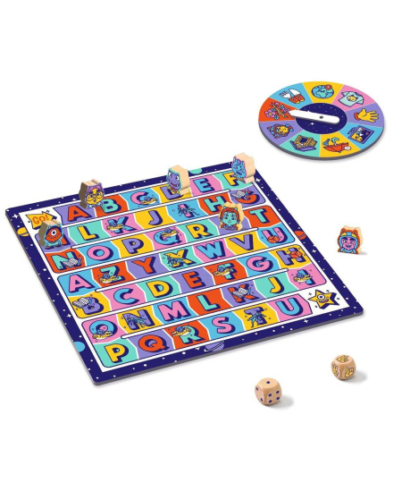 Stalo žaidimas DJECO ABC Rapido (5+)