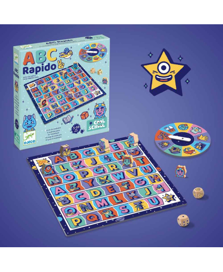 Stalo žaidimas DJECO ABC Rapido (5+)