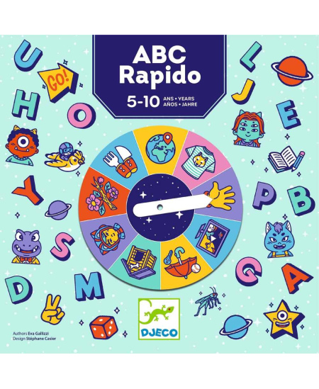 Stalo žaidimas DJECO ABC Rapido (5+)