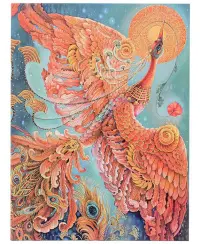 Užrašų knygelė PAPERBLANKS Firebird, Birds of Happiness, 175x230 mm, linijomis