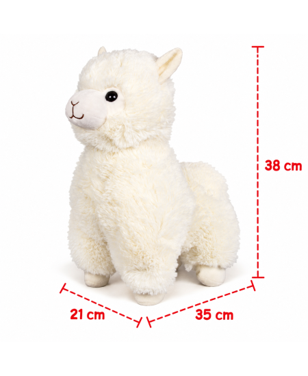 Fancy minkšta Alpaka 38 cm