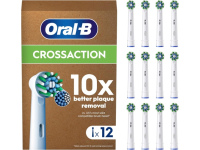 Oral-B Pro Cross Action x12 Dantų šepetėlio galvutės, Balta