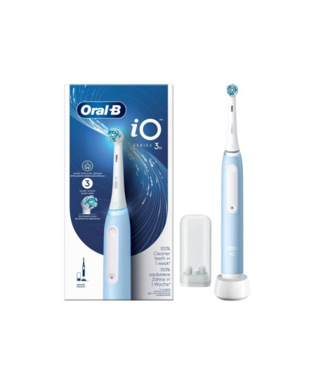 Oral-B iO Series 3N Elektrinis dantų šepetėlis, Ice Blue