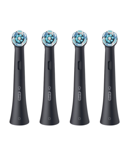Oral-B iO Ultimate Clean x4 Dantų šepetėlio galvutės, Juoda