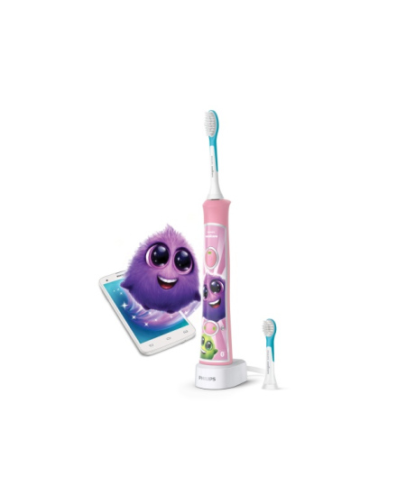 Philips Sonicare For Kids HX6352/42 Elektrinis dantų šepetėlis, Rausva