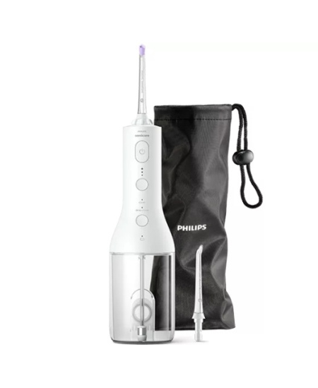 Philips Sonicare Power Flosser 3000 Series HX3826/31 Burnos irigatorius, Balta